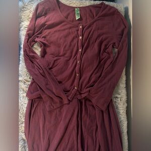 Purple Pajama Long Sleeve Set